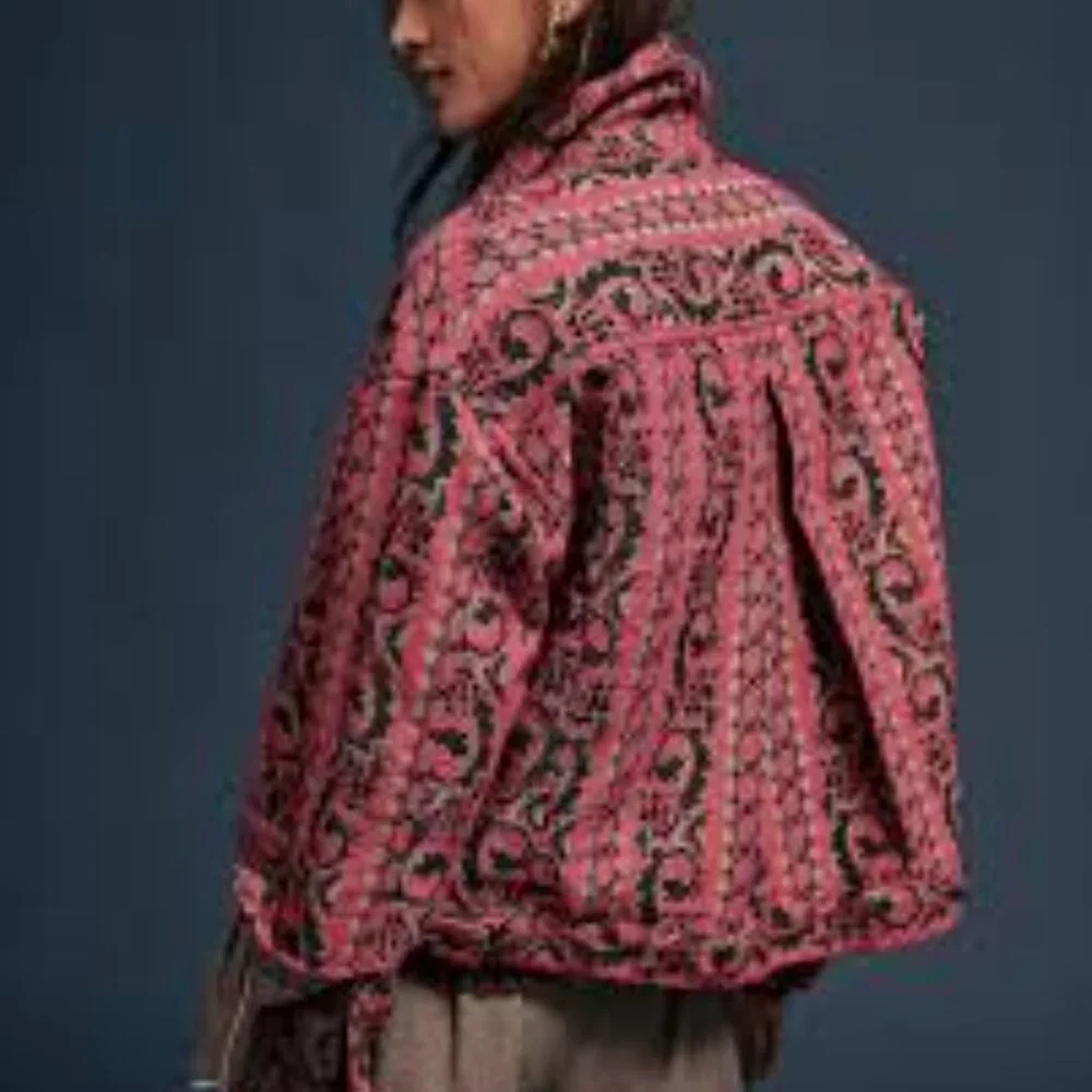 Free People We The Free Opal Swing Jacquard Jacket NWT * - Picture 3 of 7